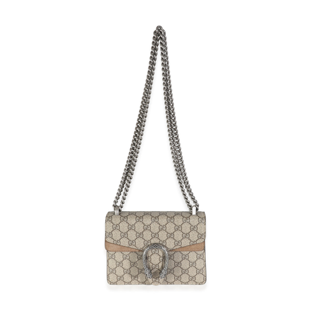 Beige GG Supreme Canvas Mini Dionysus
