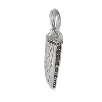 Amulet Diamond Pendant in  Sterling Silver 0.22 CTW