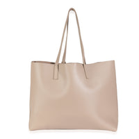 Dark Beige Calfskin Large Shopping Tote
