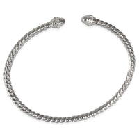 Cable Collection Diamond Bracelet in 18k White Gold 0.07 CTW