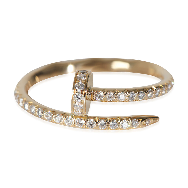 Juste Un Clou, Small Model, Diamonds (Yellow Gold)