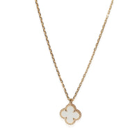 Alhambra Mother Of Pearl Pendant in 18k Yellow Gold