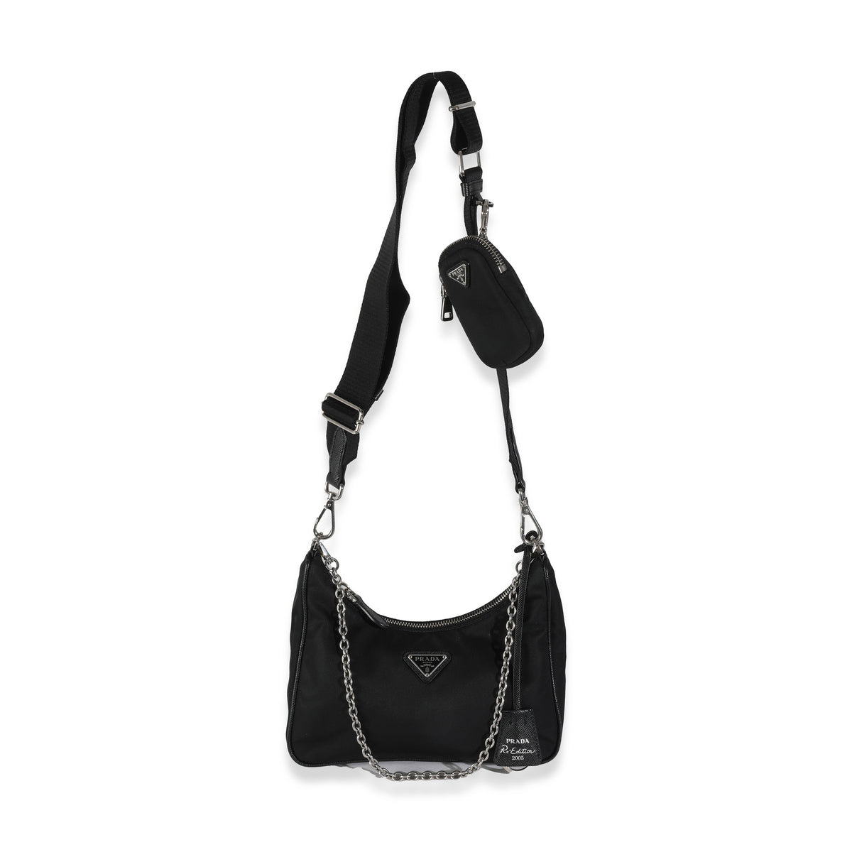 Black Re-Nylon Re-Edition 2005 Bag