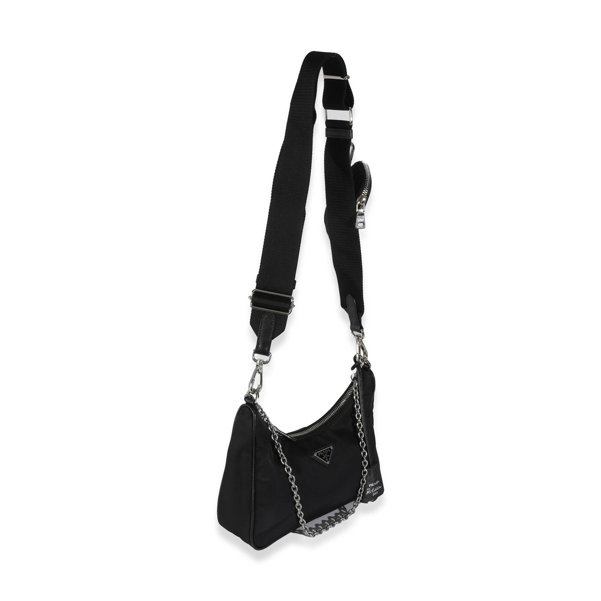 Black Re-Nylon Re-Edition 2005 Bag