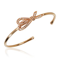 Tiffany & Co. Bow Bracelet in 18k Rose Gold 0.82 CTW pv