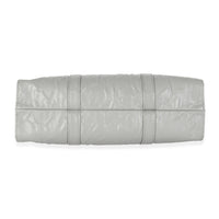 Slate Grey Nappa Small Antique Tote