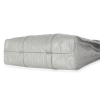 Slate Grey Nappa Small Antique Tote