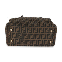 Tobacco Zucca Canvas Double Zip Boston Tote