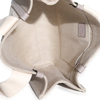 Beige Canvas Medium Woody Tote
