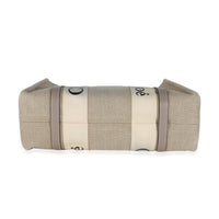 Beige Canvas Medium Woody Tote