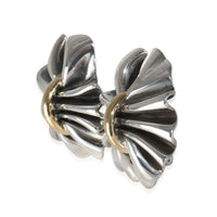 Earrings in 18k Yellow Gold/Sterling Silver