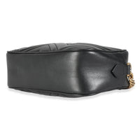 Black Matelasse Calfskin Small GG Marmont Shoulder Bag