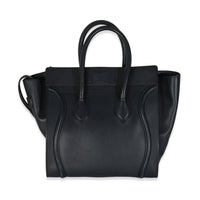 Navy Smooth Calfskin Micro Luggage