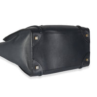 Navy Smooth Calfskin Micro Luggage