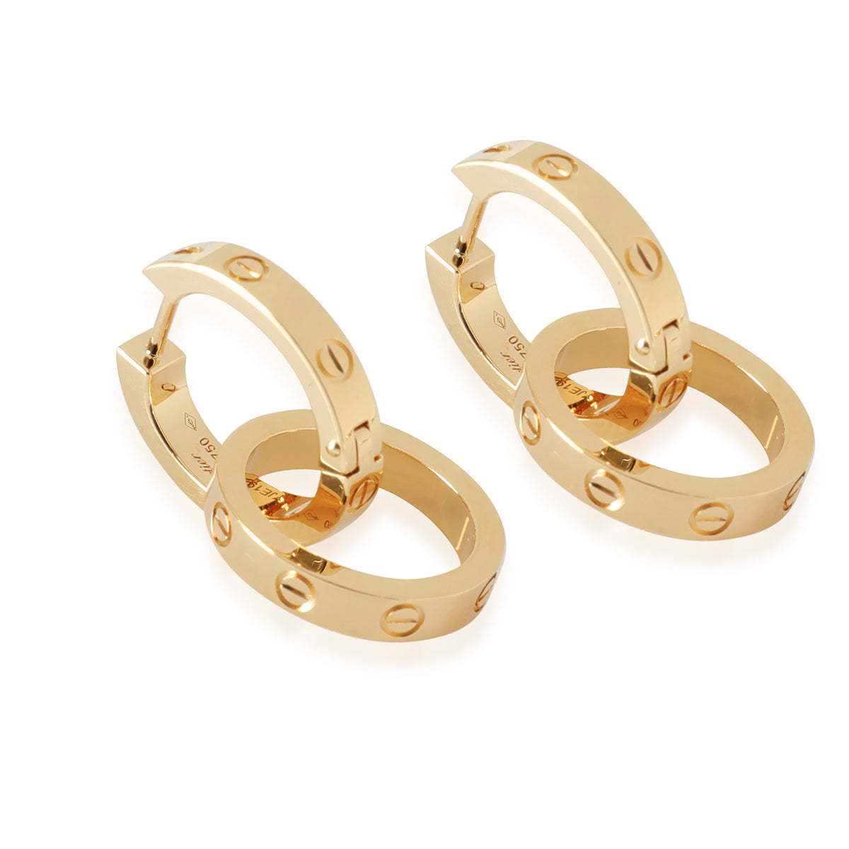 Love Earring, Multiwear (Yellow Gold)