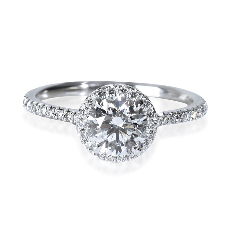 Soleste Engagement Ring in  Platinum D IF 1.15 CTW