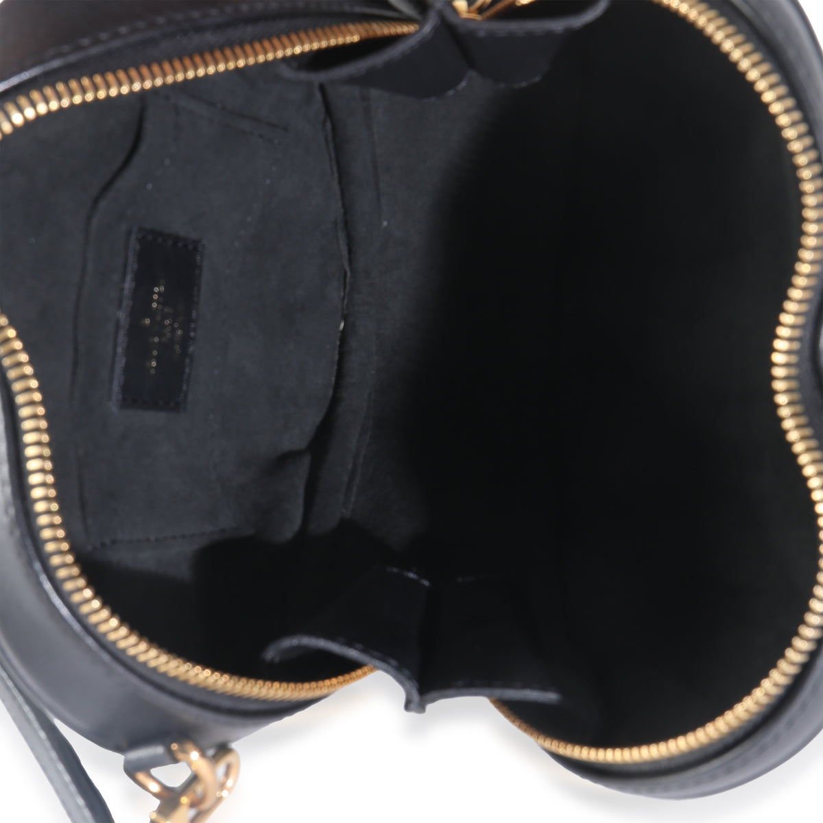 Black Calfskin New Wave Heart Bag
