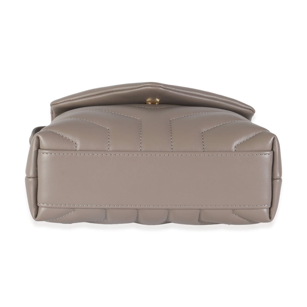Greyish Brown Y Quilted Calfskin Toy Loulou Crossbody