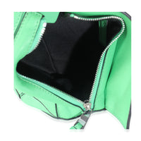 Loewe Jungle Green Calfskin Mini Puzzle Belt Bag Handbag av
