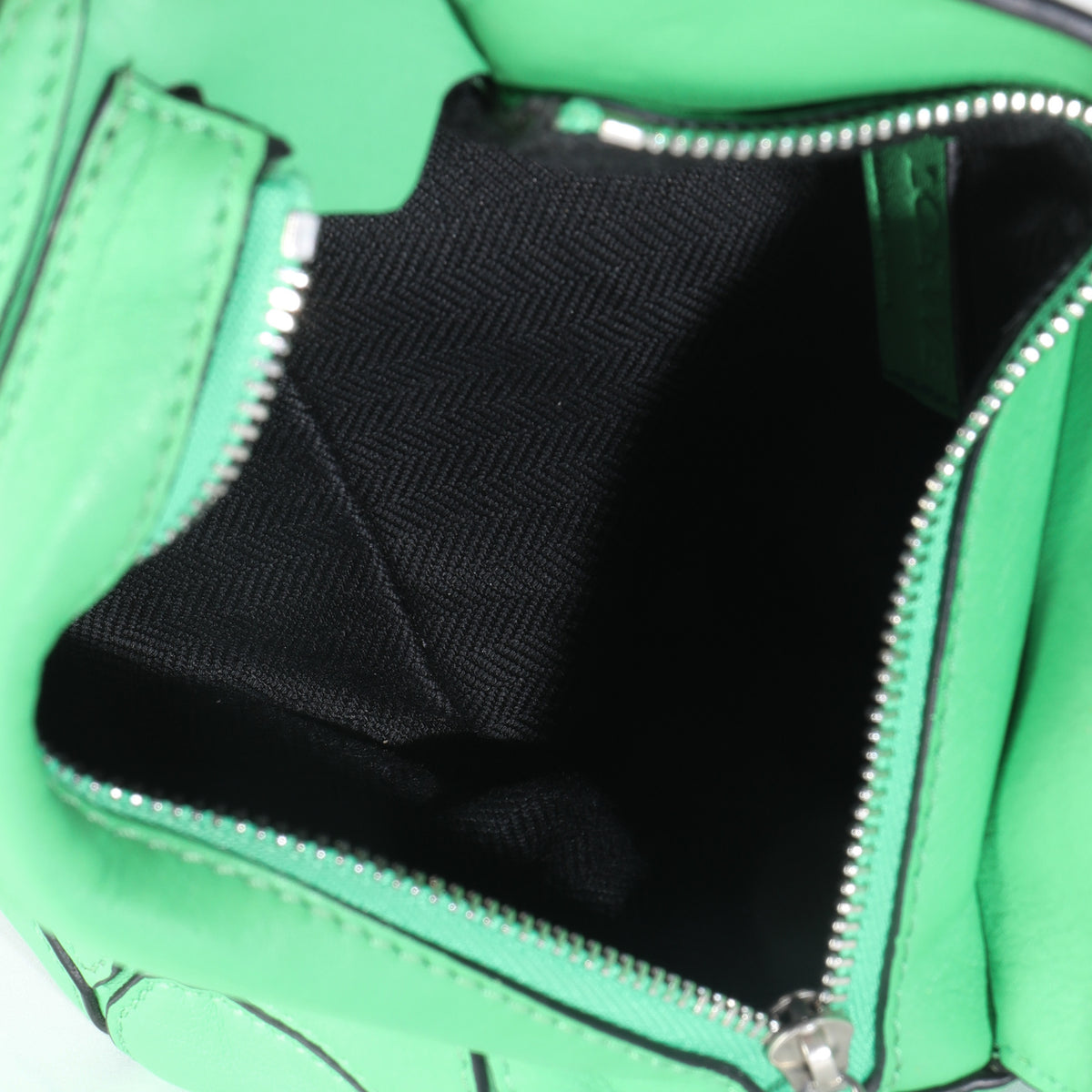 Jungle Green Calfskin Mini Puzzle Belt Bag