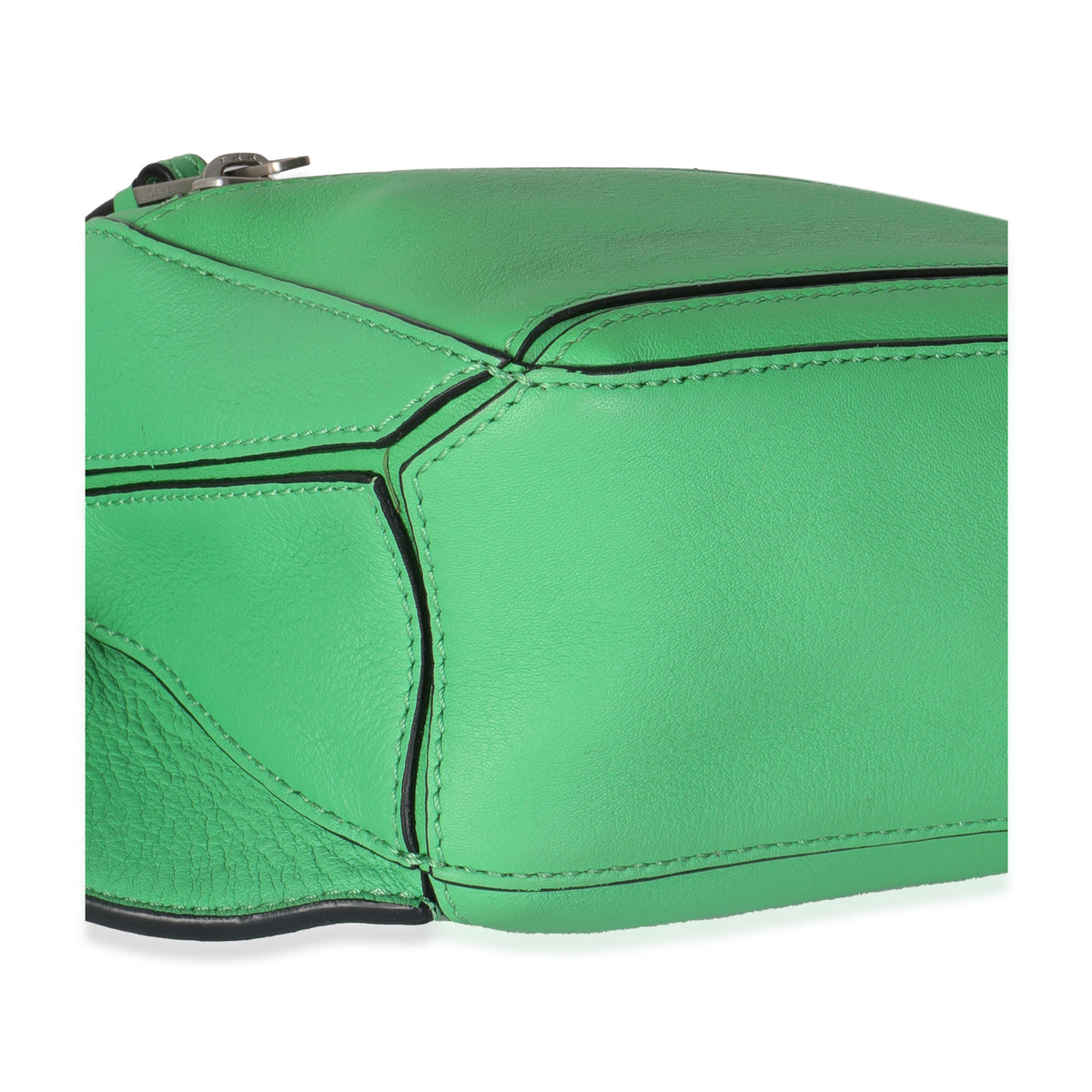 Jungle Green Calfskin Mini Puzzle Belt Bag