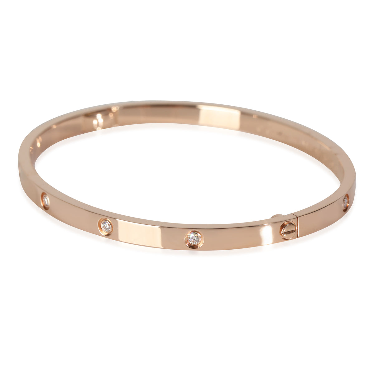 Love Bracelet, Small Model, Diamonds (Rose Gold)
