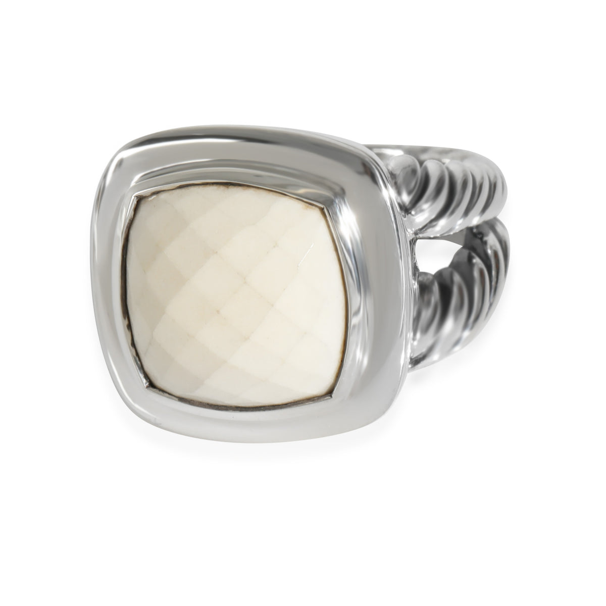 David Yurman Albion Agate Ring in  Sterling Silver sv