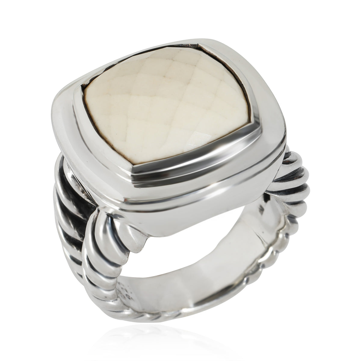 Albion Agate Ring in  Sterling Silver