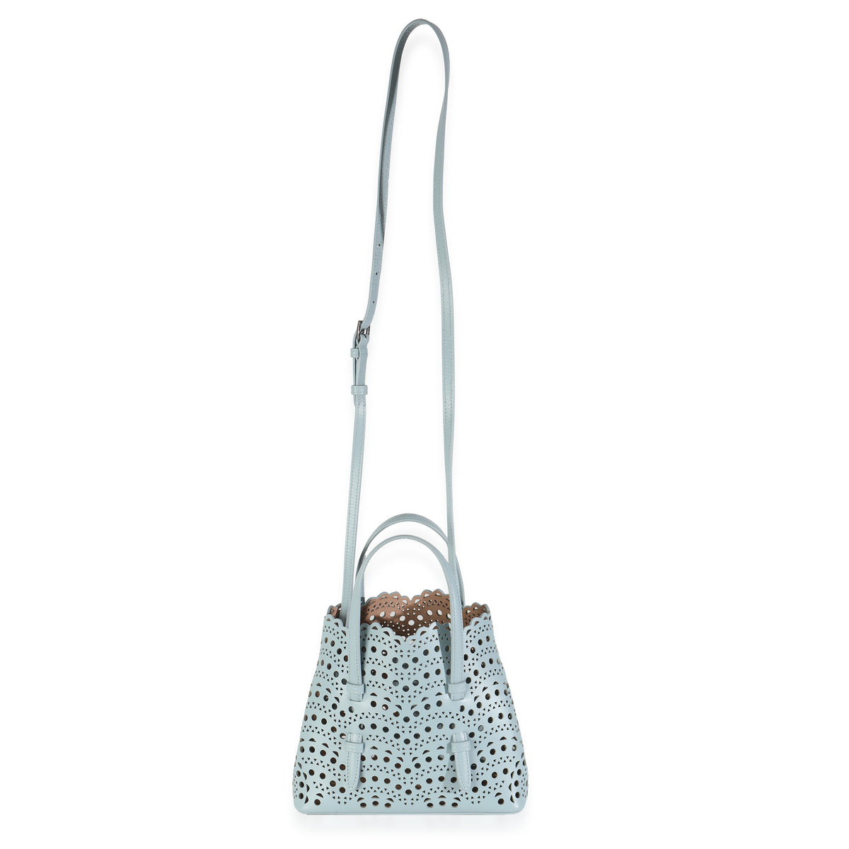 Blue Vienne Wave Calfskin Mina 20