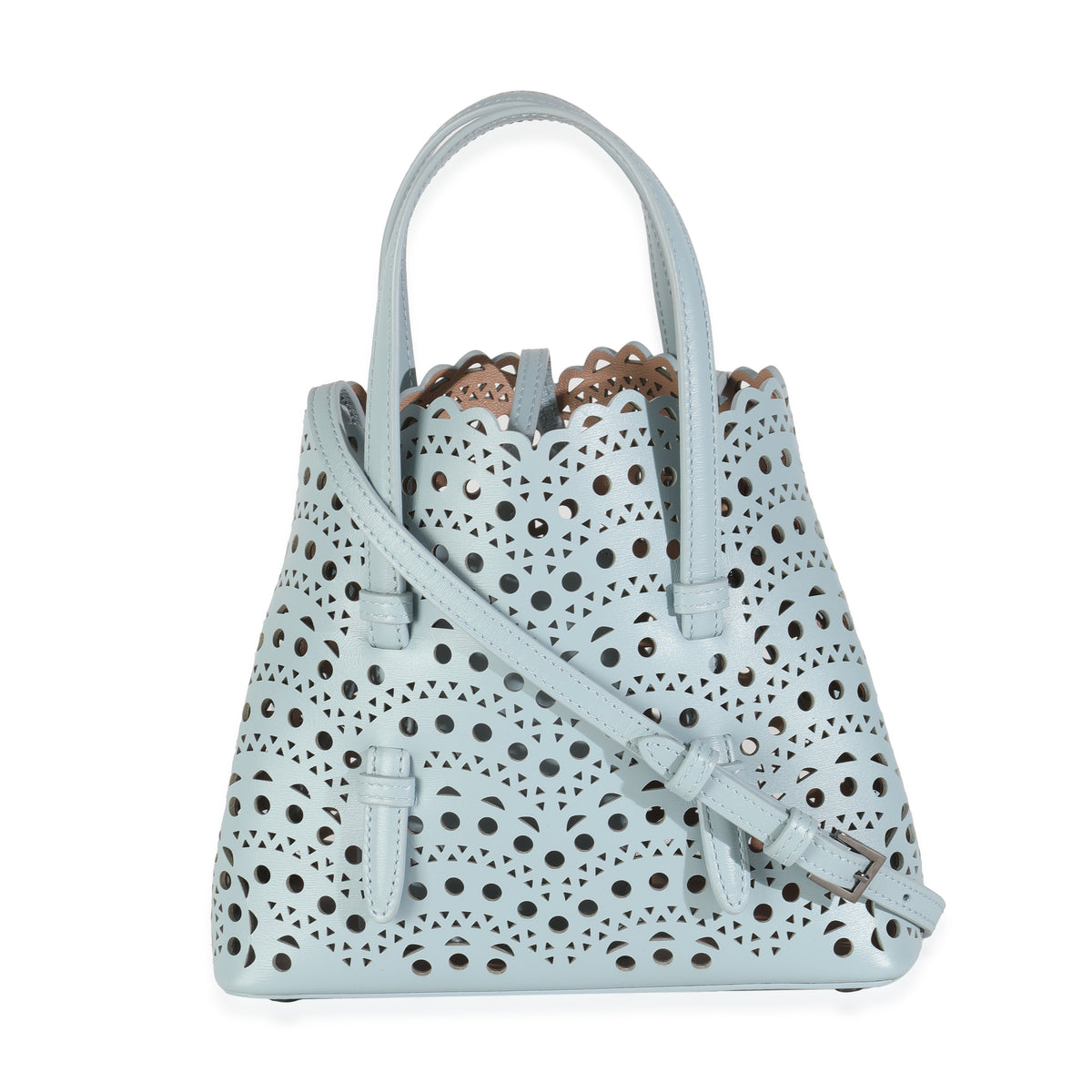Blue Vienne Wave Calfskin Mina 20