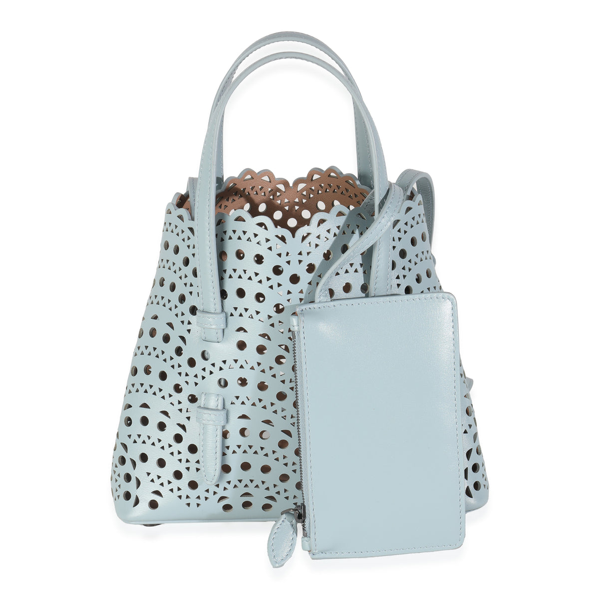 Blue Vienne Wave Calfskin Mina 20