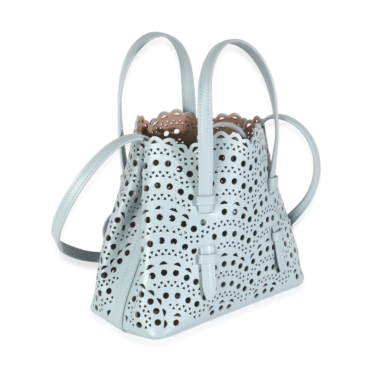Blue Vienne Wave Calfskin Mina 20