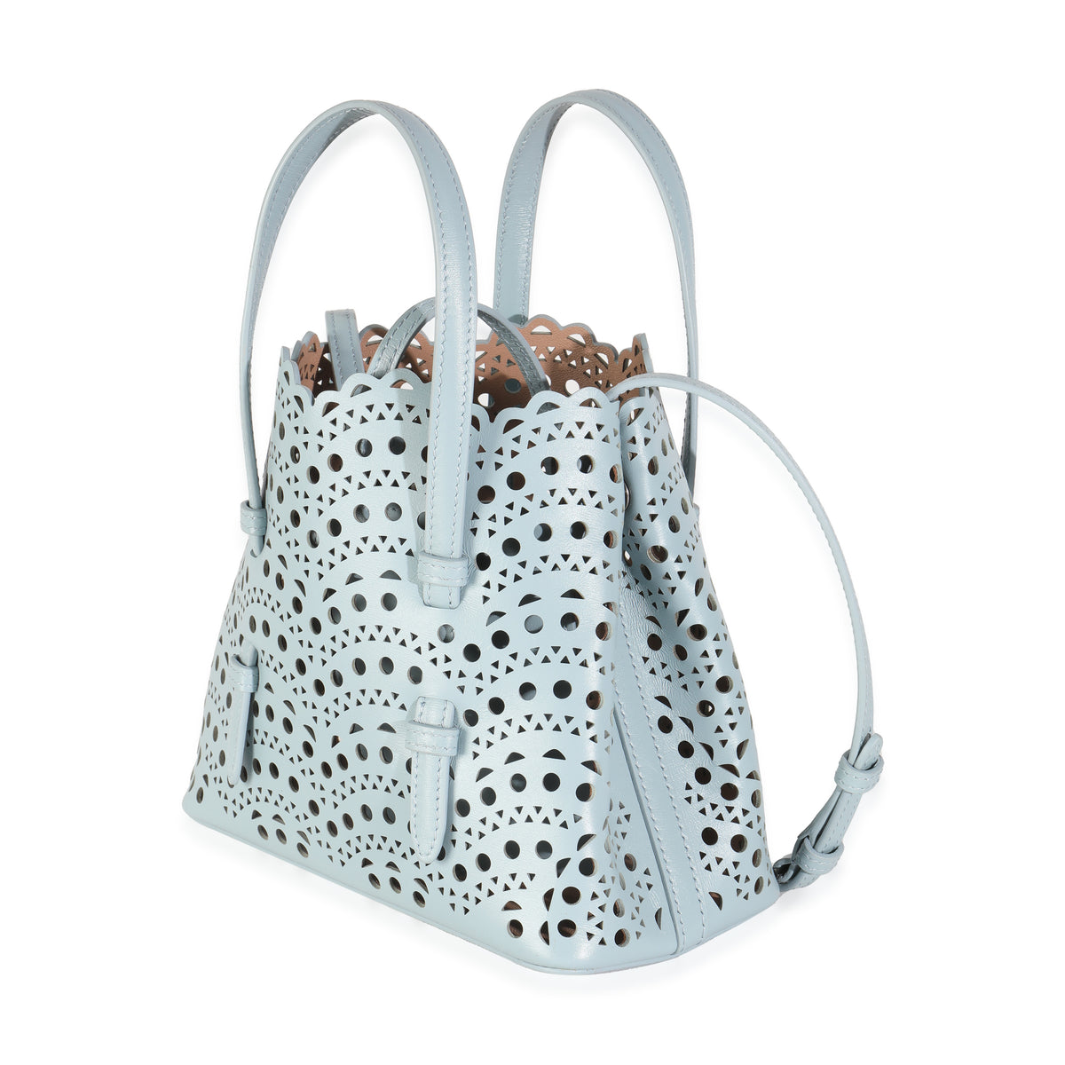 Blue Vienne Wave Calfskin Mina 20