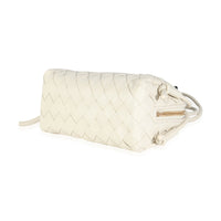White Intrecciato Nappa Concert Pouch