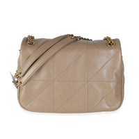 Madder Brown Lambskin Matelasse Monogram Small Jamie 4.3