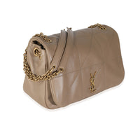 Madder Brown Lambskin Matelasse Monogram Small Jamie 4.3