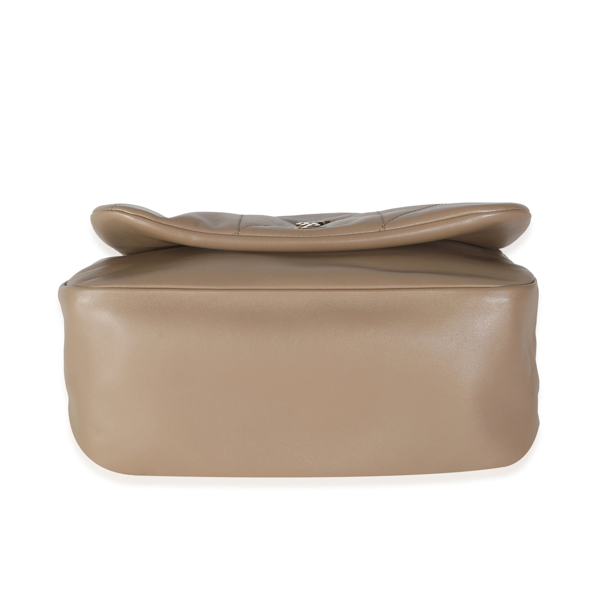 Madder Brown Lambskin Matelasse Monogram Small Jamie 4.3