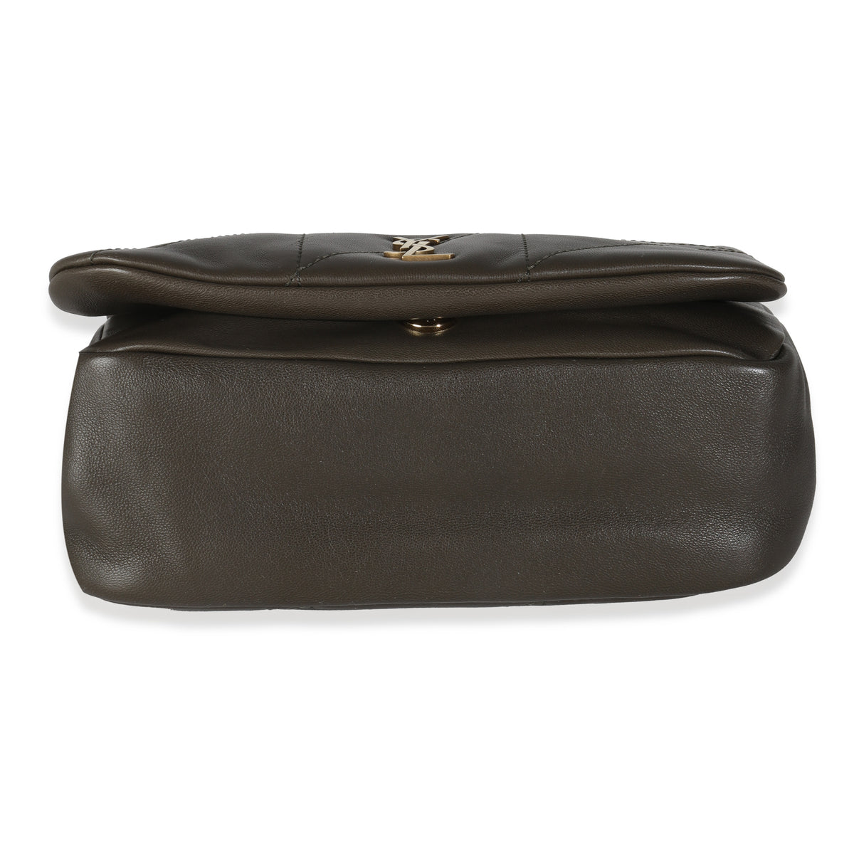 Olive Lambskin Matelasse Monogram Mini Jamie 4.3