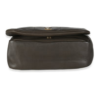 Olive Lambskin Matelasse Monogram Mini Jamie 4.3