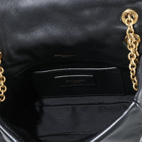 Black Lambskin Matelasse Monogram Mini Jamie 4.3