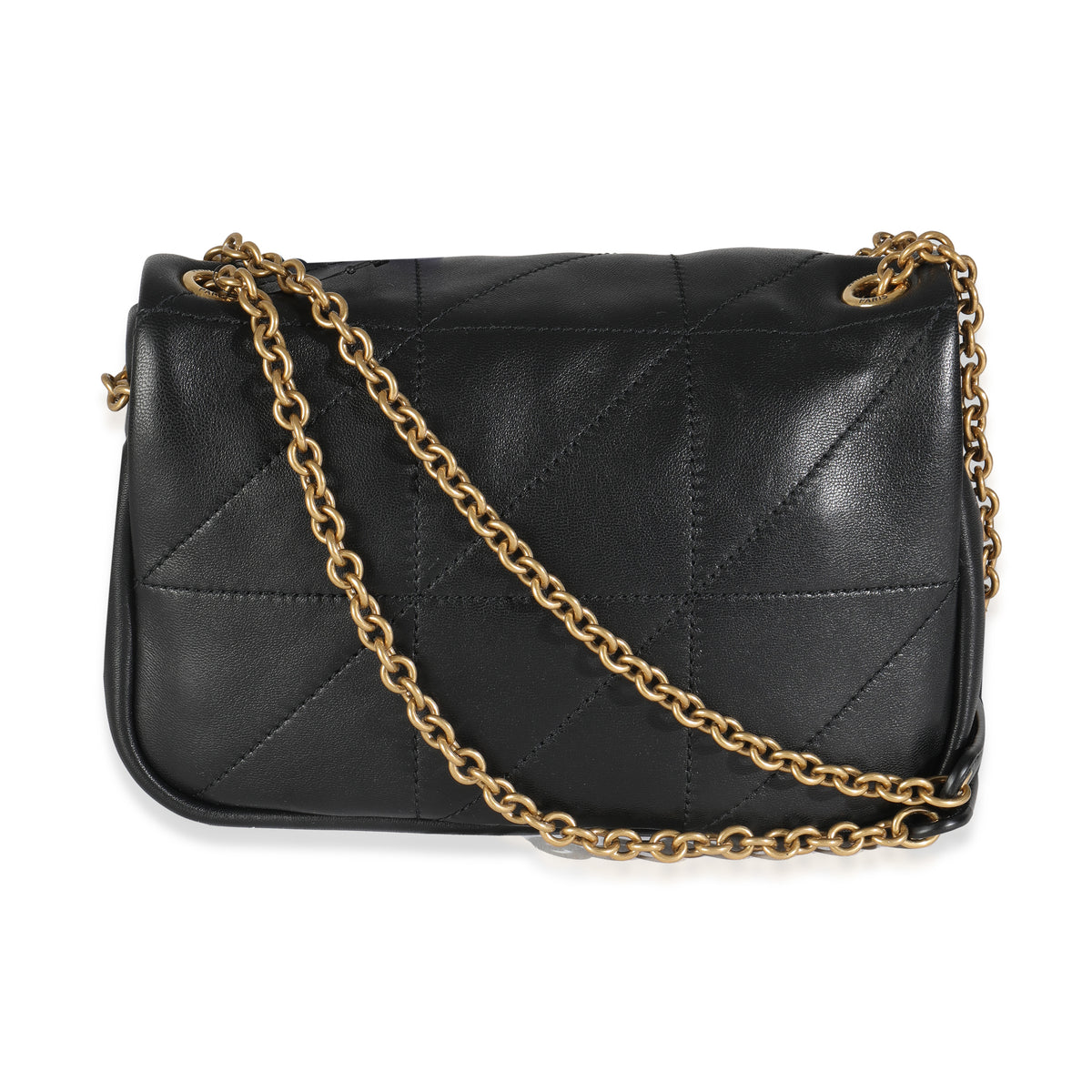 Black Lambskin Matelasse Monogram Mini Jamie 4.3