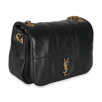 Black Lambskin Matelasse Monogram Mini Jamie 4.3