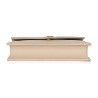 Dark Beige Grain De Poudre Cassandre Envelope Chain Wallet
