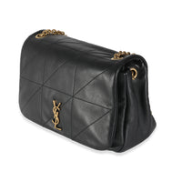 Black Lambskin Matelasse Monogram Small Jamie 4.3