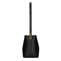 Black Smooth Calfskin Le 37 Bucket Bag