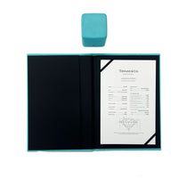 0.5 ct Diamond and Sapphire Engagement Ring