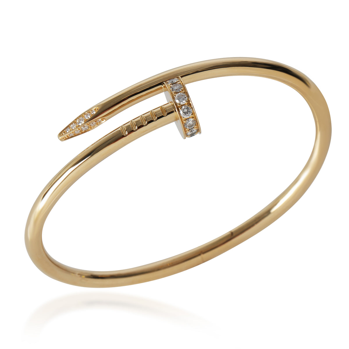 Juste Un Clou Bracelet, Diamonds (Yellow Gold)