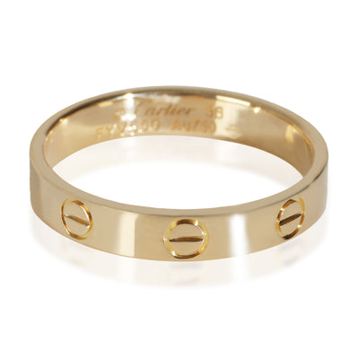 Love Wedding Band (Yellow Gold)