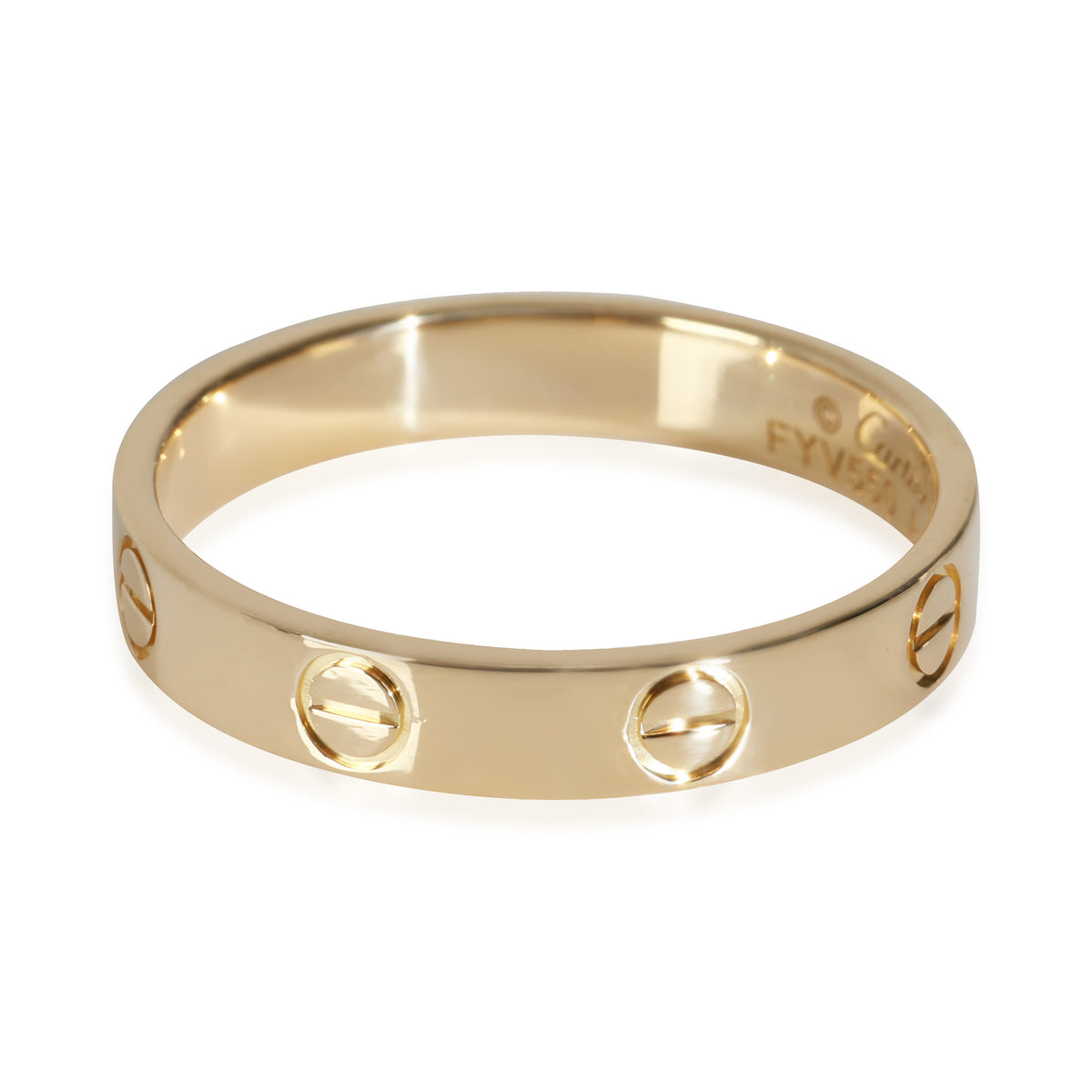 Love Wedding Band (Yellow Gold)
