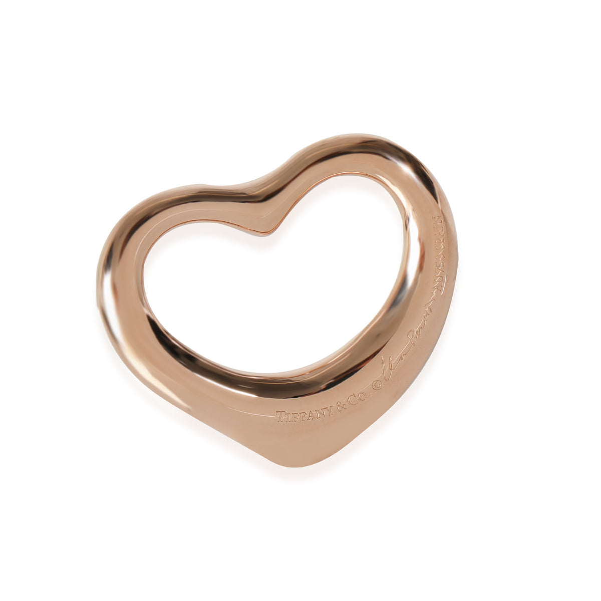 Elsa Peretti Pendant in 18k Rose Gold 0.1 CTW